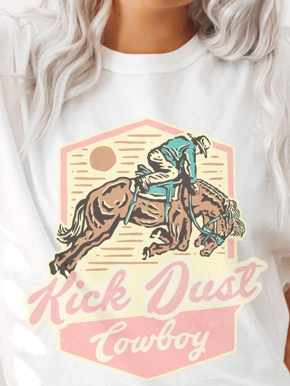 Kick Dust Cowboy Tee