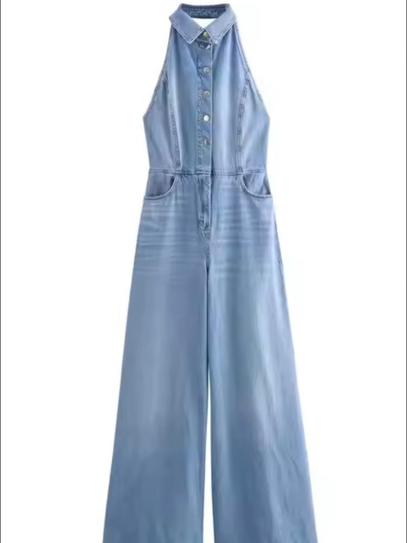 City Cool Halter Jumpsuit