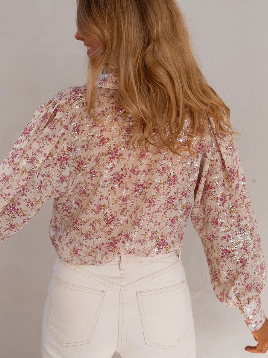 Rose Haze Blouse