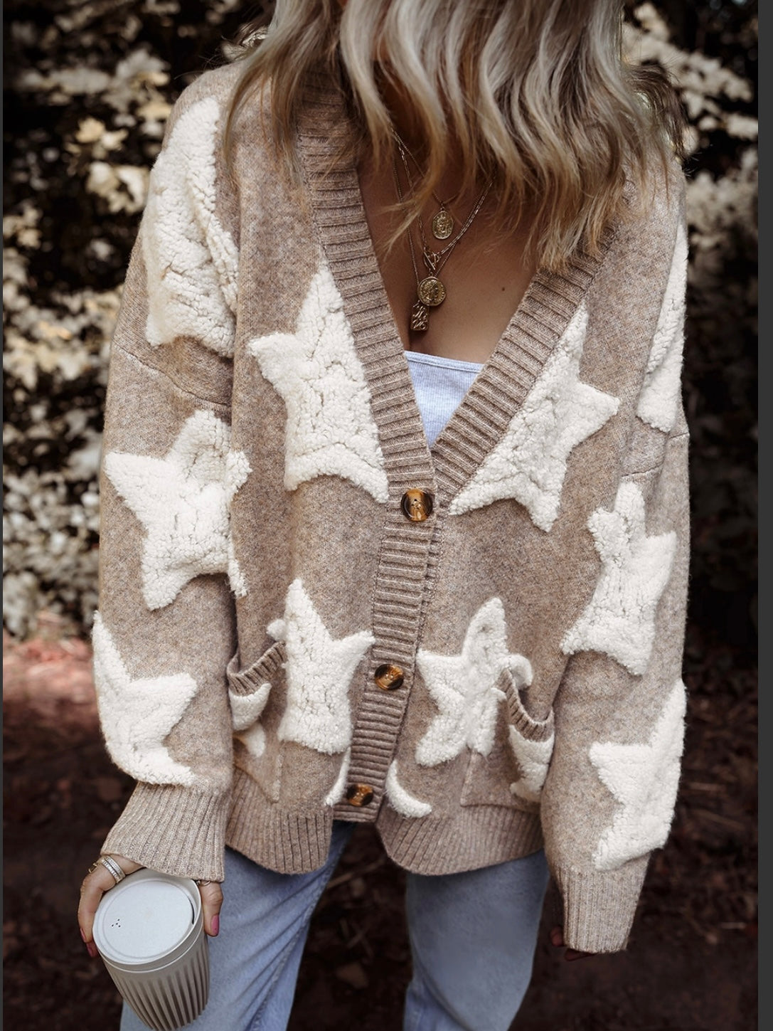 Sherpa Star Cardigan